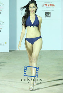 Navneet Kaur Dhillon Miss India in Bikini Walks the Ramp Spicy Pics